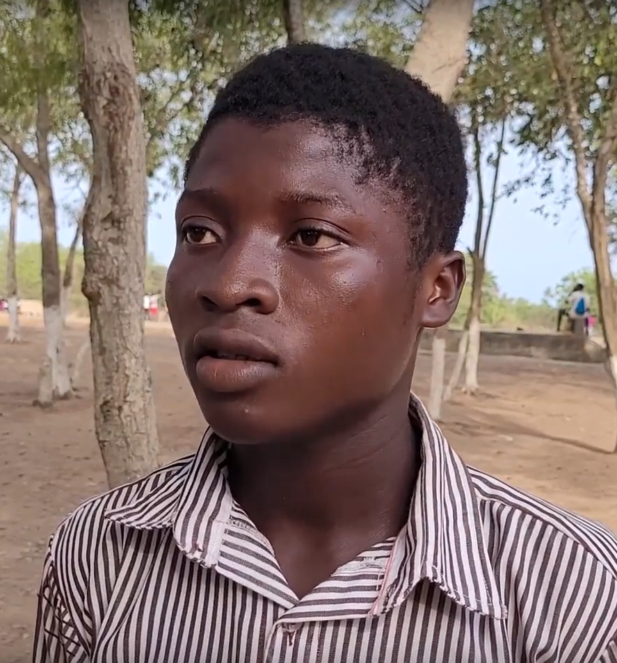 Simon 15, Grow Ghana Student