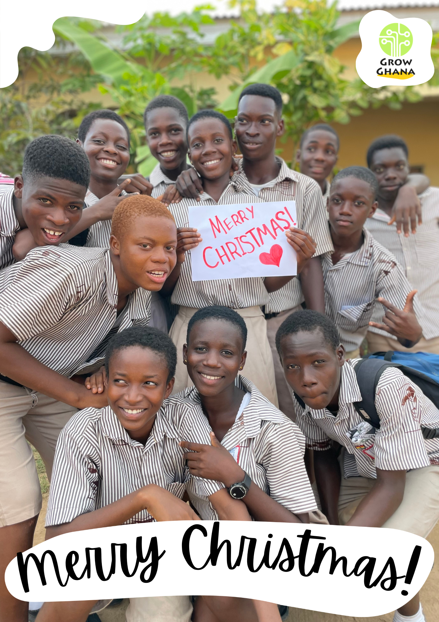 Students Grow Ghana Christmas